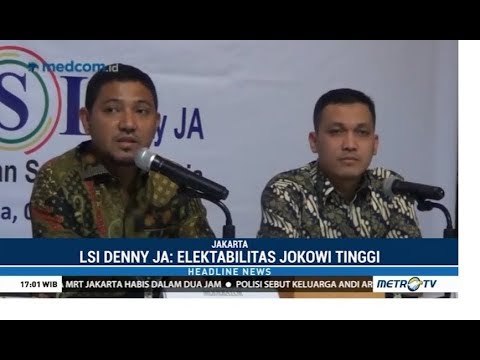 LSI Denny JA: Elektabilitas Jokowi-Amin Unggul Jauh