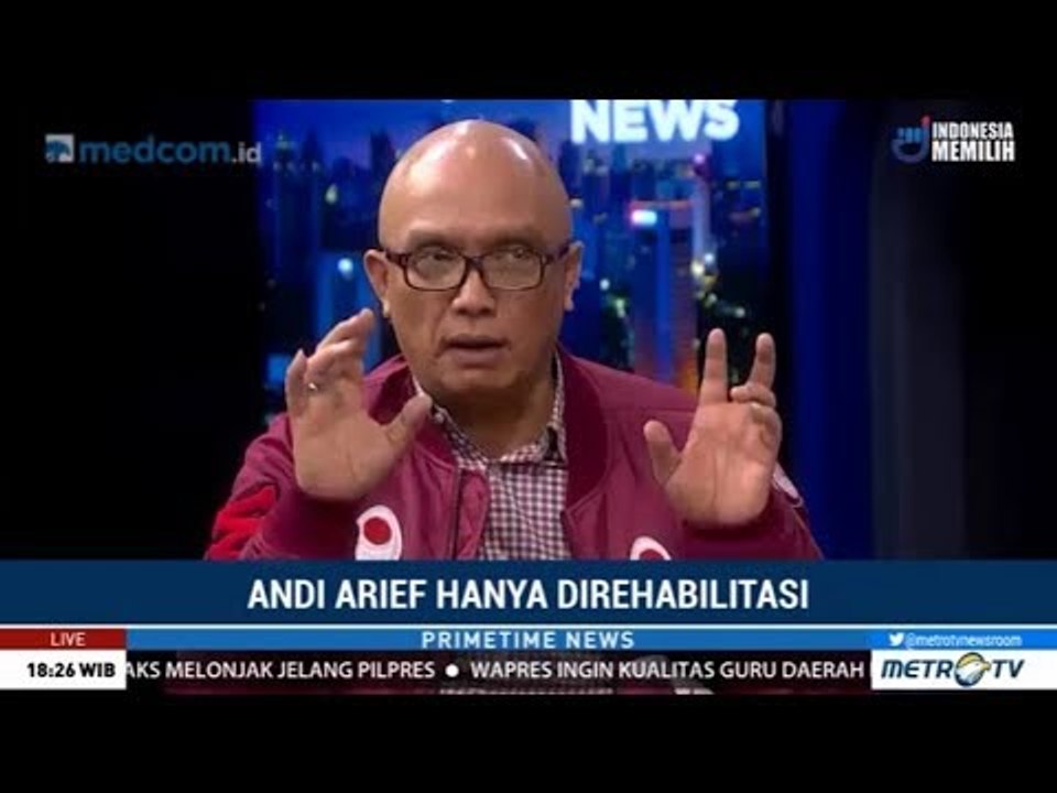 Proses Hukum Andi Arief Harus Tetap Berjalan