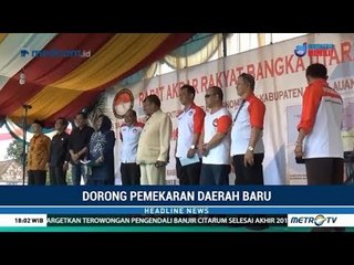 Masyarakat Ingin Pembentukan Kabupaten Bangka Utara