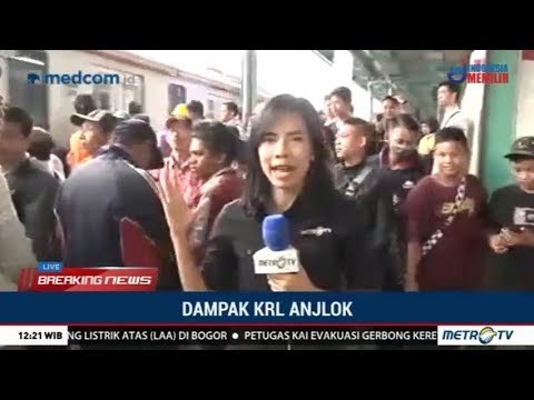 Jalur KRL Jakarta-Bogor Belum Bisa Dilalui