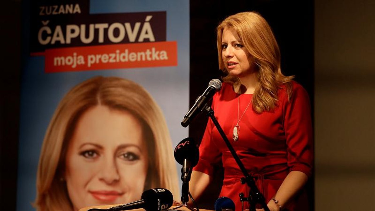 Slowakei: Liberale Proeuropäerin Zuzana Čaputová in Präsidentschaftswahl vorn