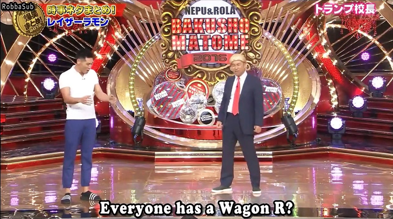 FUNNY! Japanese comedian mocks Trump!