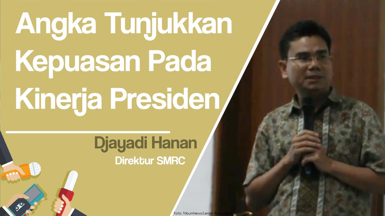 SMRC Masyarakat Masih Optimis Keadaan Ekonomi Jaman Jokowi Akan Naik