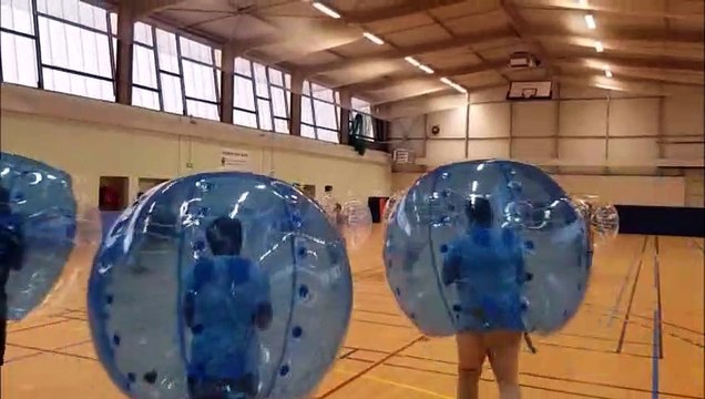 Opération footbulle au gymnase Jean Jaurès de Sarreguemines ce dimanche