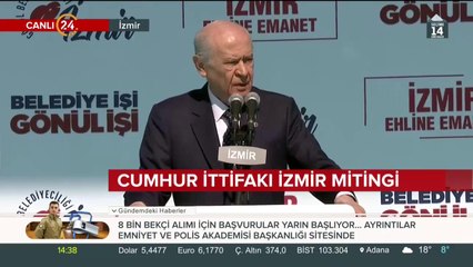 Cumhur İttifakı İzmir Mitingi