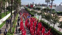 Atatürk'ün Mersin'e gelişinin 96. yıl dönümü coşkuyla kutlandı