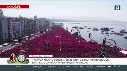 Cumhur İttifakı İzmir Mitingi