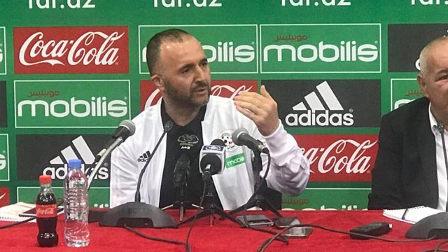 Conférence de Belmadi avant la Gambie