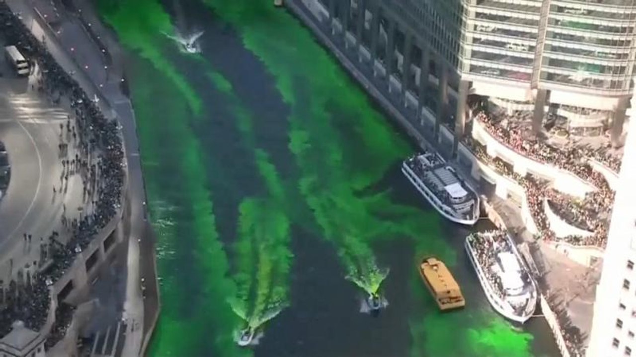 Jeder wird Ire: Die Welt feiert 'St. Patrick's Day'