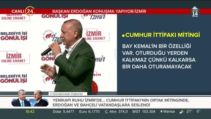 Cumhur İttifakı İzmir Mitingi