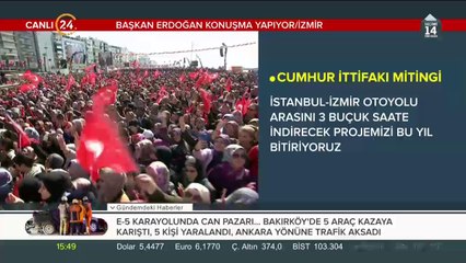 Cumhur İttifakı İzmir Mitingi