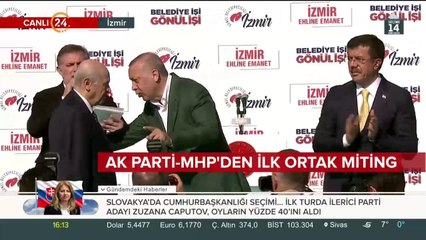 Cumhur İttifakı İzmir Mitingi