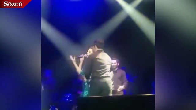 Gökçe Bahadır sahnede göz doldurdu