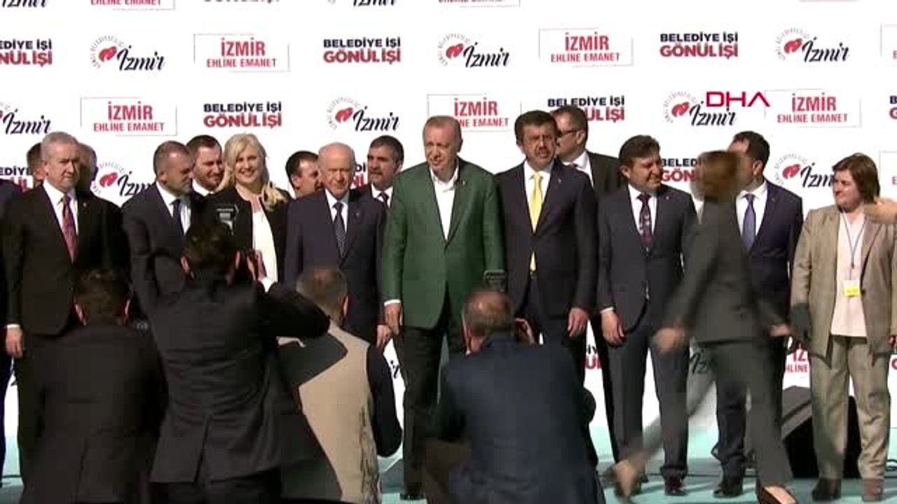 Cumhur İttifakı'nın İlk Ortak Mitingi İzmir'de Gerçekleşti -Tamamı Ftp'de