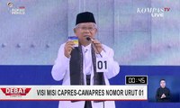 Ma’ruf Amin: Ini Kartu Yang Akan Kita Keluarkan