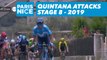 Quintana attacks / Quitana attaque - Étape 8 / Stage 8 - Paris-Nice 2019
