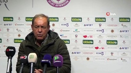 Afjet Afyonspor - Abalı Denizlispor maçının ardından