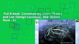 Full E-book  Contemporary Color: Theory and Use (Design Concepts)  Best Sellers Rank : #3