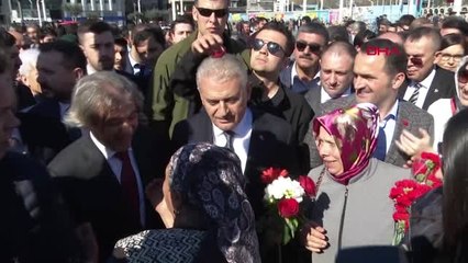 Binali Yıldırım'dan Taksim Camii İnşaatında İnceleme