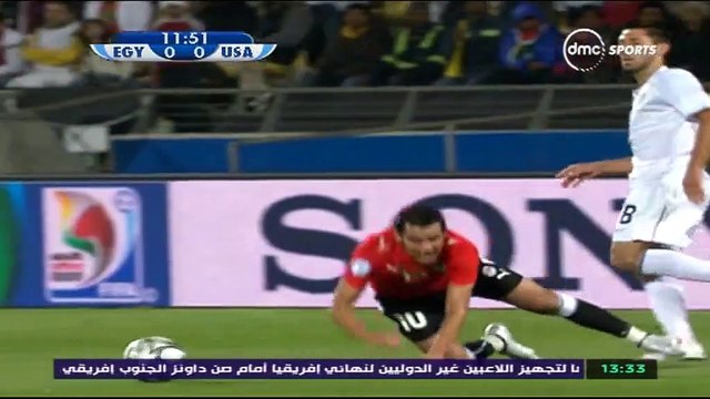 2009 الشوط الاول من مباراة مصر و امريكا 3-0 كاس العالم للقارات