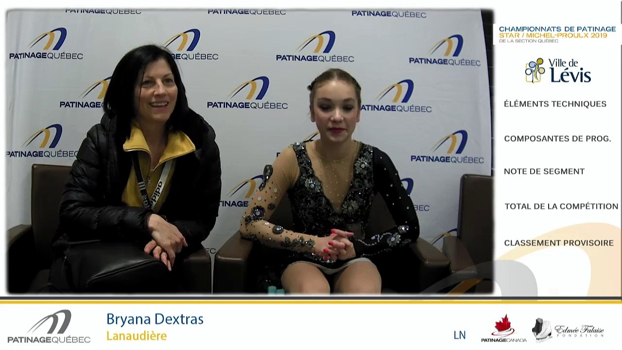Championnats de patinage STAR/Michel-Proulx 2019 de la section Québec - STAR 5 moins de 13 ans Dames