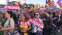 Reacciones políticas a la manifestación independentista en Madrid