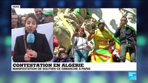 Manifestation de soutien des algériens de Paris