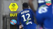 But Lebo MOTHIBA (9ème) / Nîmes Olympique - RC Strasbourg Alsace - (2-2) - (NIMES-RCSA) / 2018-19