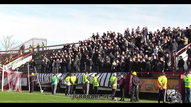 Grobari u Kruševcu / KUP / Napredak - Partizan, 13.03.2019.