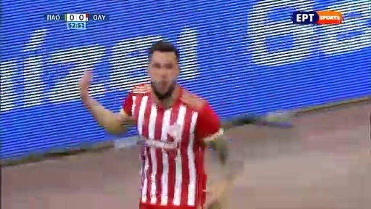 0-1 Guerrero Goal - Panathinaikos vs Olympiakos - 17.03.2019 [HD]