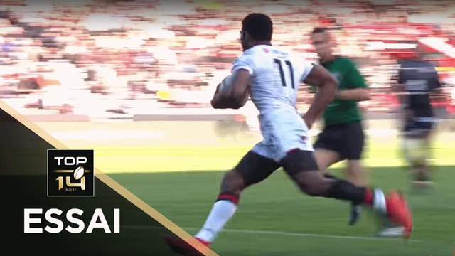TOP 14 - Essai Noa NAKAITACI (LOU) - Toulouse - Lyon - J19 - Saison 2018/2019