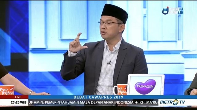 Pascadebat Cawapres 2019 Ma'ruf Amin vs Sandiaga Uno (3)