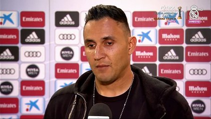 Keylor Navas: "Tengo contrato con el Real Madrid, veremos qué depara el futuro"