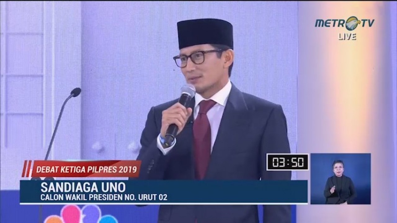 Sandiaga Uno Janji Hapus Ujian Nasional