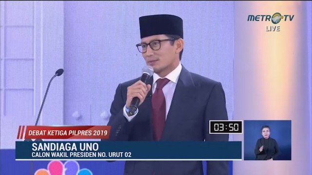 Sandiaga Uno Janji Hapus Ujian Nasional