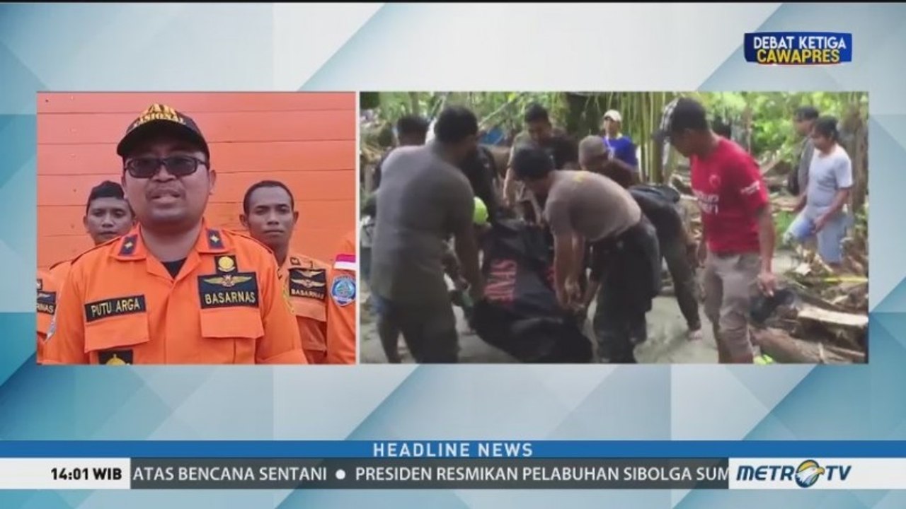 Proses Evakuasi Korban Banjir Bandang Sentani Masih Berlangsung