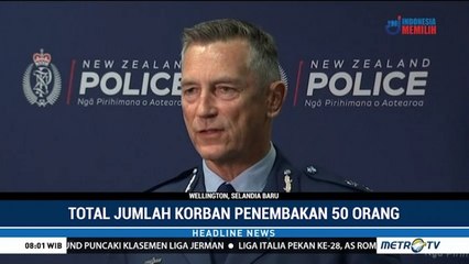 Brenton Tarrant Didakwa Lakukan Pembunuhan