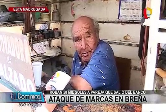 Marcas arrebatan 50 mil soles a una empresaria en Breña
