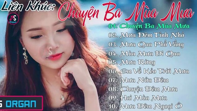 Liên Khúc Nhạc Sống Không Lời l Chuyện Ba Mùa Mưa l Nhạc Sống Organ