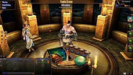 Warrior Epic - Sistema de combates