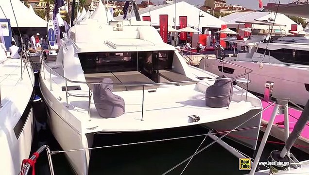 2019 Leopard 43 Power Catamaran - Deck and Interior Walkaround - 2018 Cannes Yachting Festival