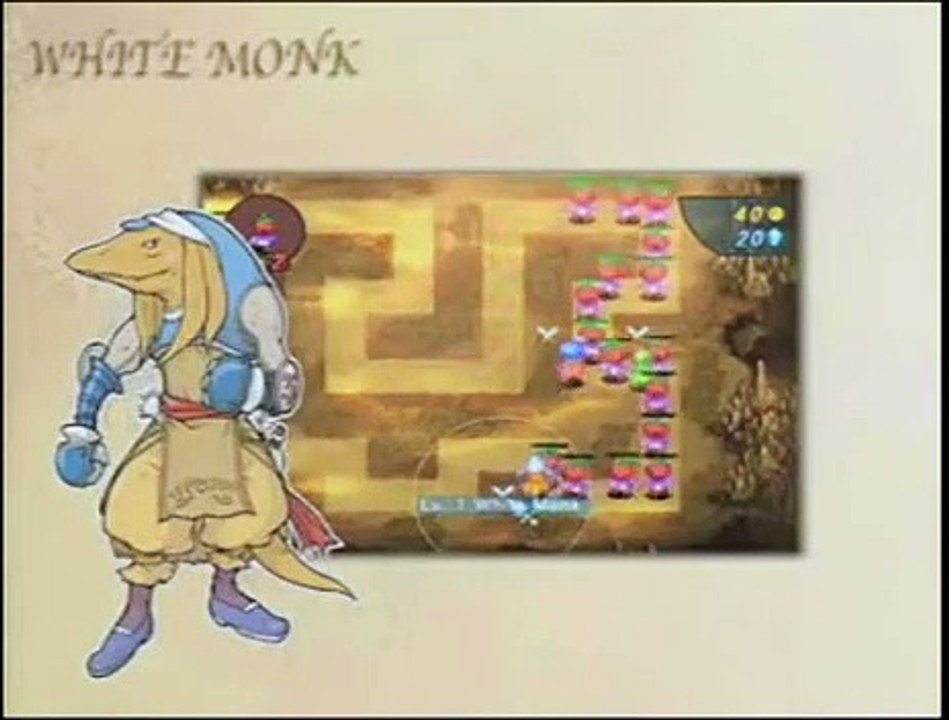 Crystal Defenders WiiWare - Personajes