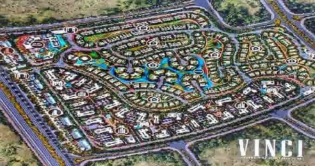 For Sale with Installments in Vinci New Capital Apartment 3 Bedrooms