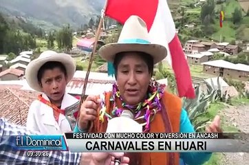 Áncash: música, color y mucha agua en los carnavales de Huari