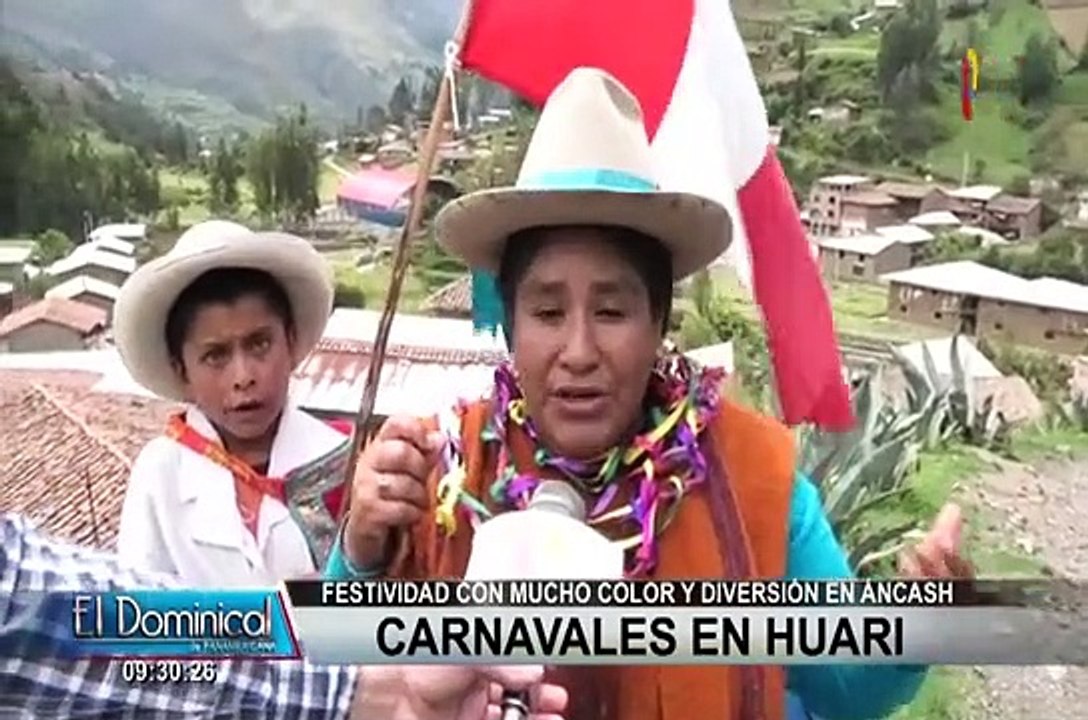 Áncash: música, color y mucha agua en los carnavales de Huari