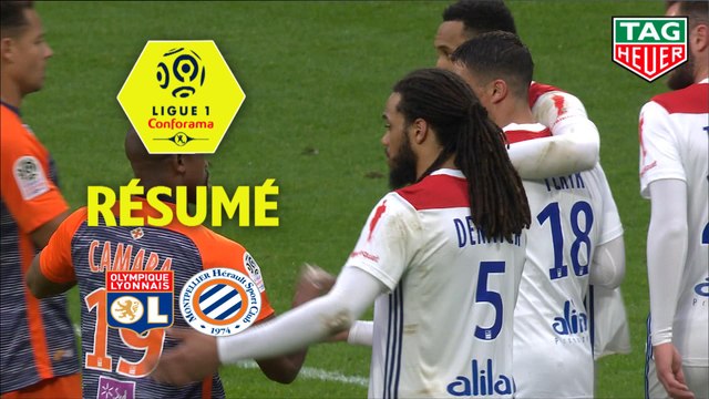 Olympique Lyonnais - Montpellier Hérault SC (3-2) - Résumé - (OL-MHSC) / 2018-19
