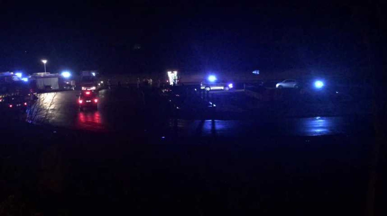 Hautrage: la course-poursuite  se termine dans le canal