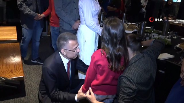Cumhurbaşkanı yardımcısı Fuat Oktay ve Dışişleri Bakanı Mevlüt Çavuşoğlu Yeni Zellanda'da Türkler ile kahvaltıda buluştu, İkili ardından Christchurch hastanesine ziyarete bulundu.