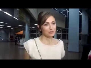 Interview de Julie Gayet, actrice et productrice de cinéma française.
