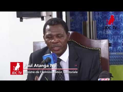 Le Ministre Paul Atanga Nji s'exprime au sujet du plan d'urgence